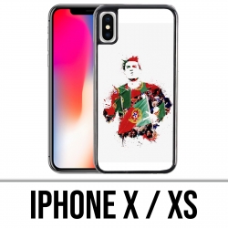 Funda iPhone X / XS - Ronaldo Lowpoly