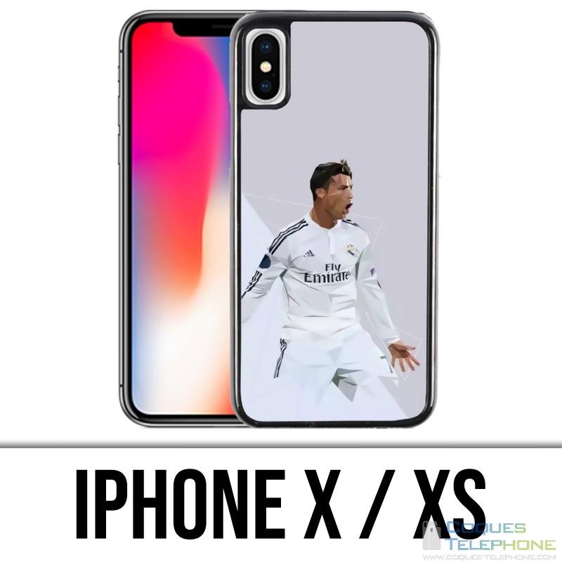 Coque iPhone X / XS - Ronaldo