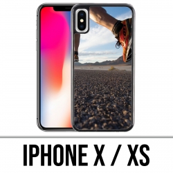 X / XS iPhone Case - Running