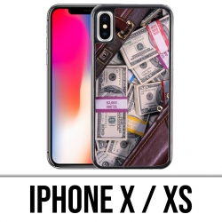 Funda para iPhone X / XS - Bolsa de dólares