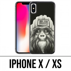 Coque iPhone X / XS - Singe Monkey