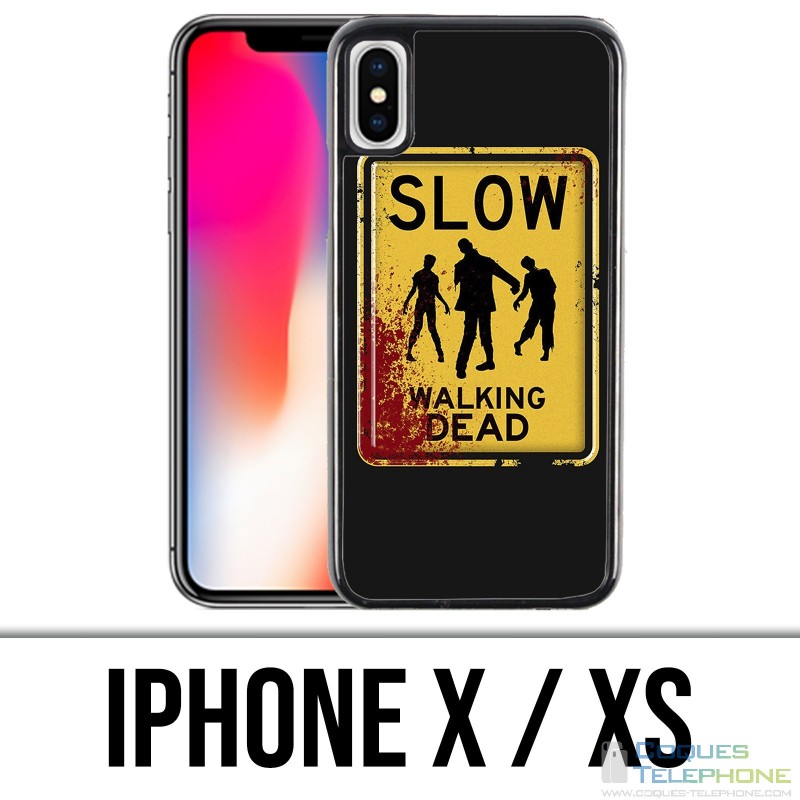 Coque iPhone X / XS - Slow Walking Dead