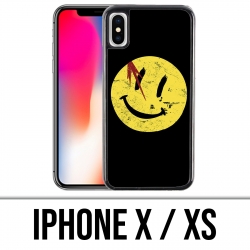 X / XS iPhone Hülle - Smiley Watchmen