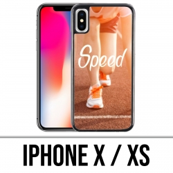X / XS iPhone Case - Speed Running