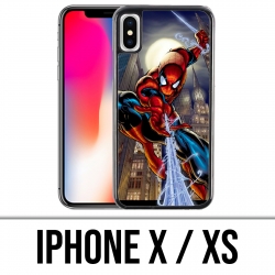 Custodia per iPhone X / XS - Spiderman Comics
