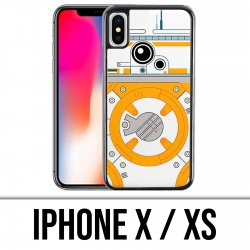 Custodia iPhone X / XS - Star Wars Bb8 minimalista
