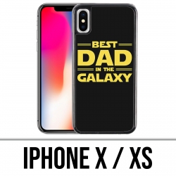 Coque iPhone X / XS - Star Wars Best Dad In The Galaxy