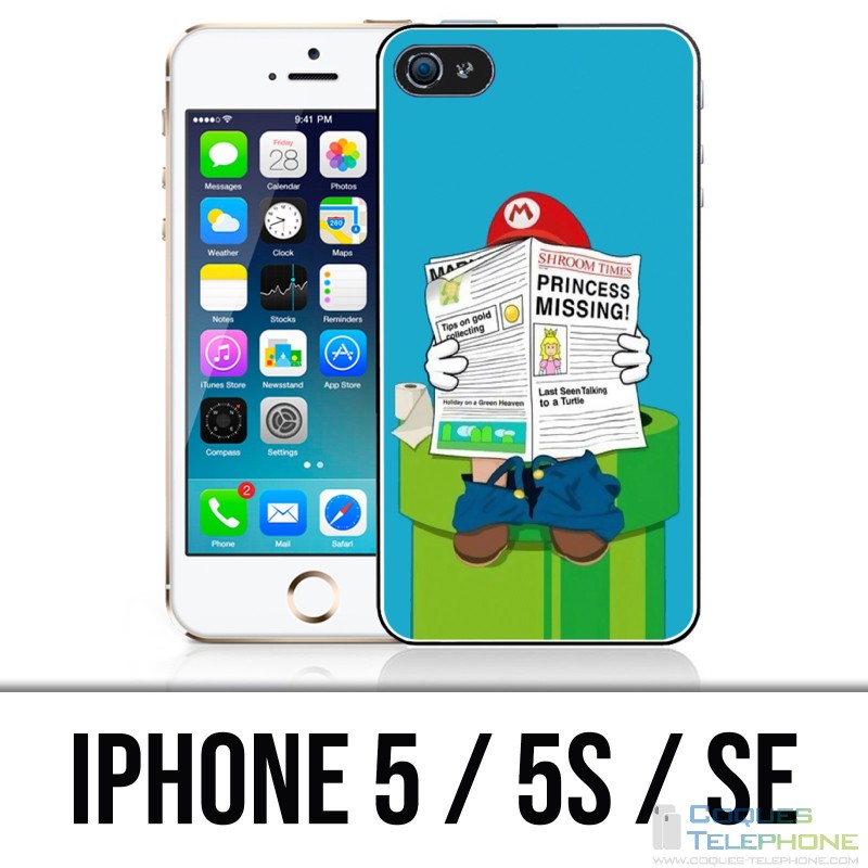 Funda iPhone 5 / 5S / SE - Mario Humor