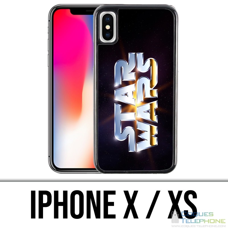 Funda para iPhone X / XS - Star Wars Logo Classic