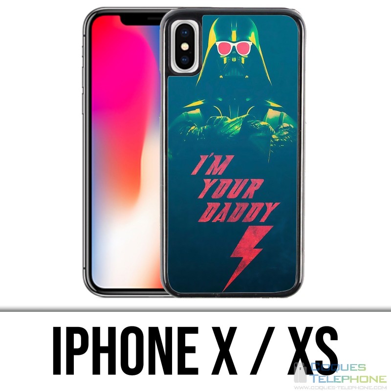 Coque iPhone X / XS - Star Wars Vador Im Your Daddy