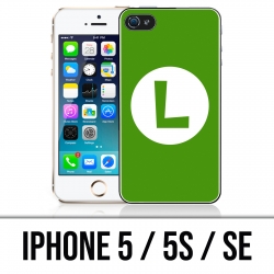 Coque iPhone 5 / 5S / SE - Mario Logo Luigi
