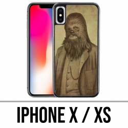 Coque iPhone X / XS - Star Wars Vintage Chewbacca