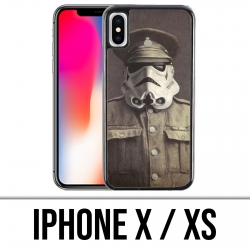 Custodia per iPhone X / XS - Star Wars Vintage Stromtrooper