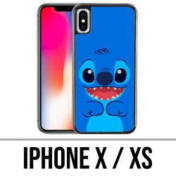 Funda para iPhone X / XS - Puntada azul