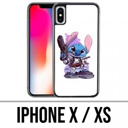 Coque iPhone X / XS - Stitch Deadpool