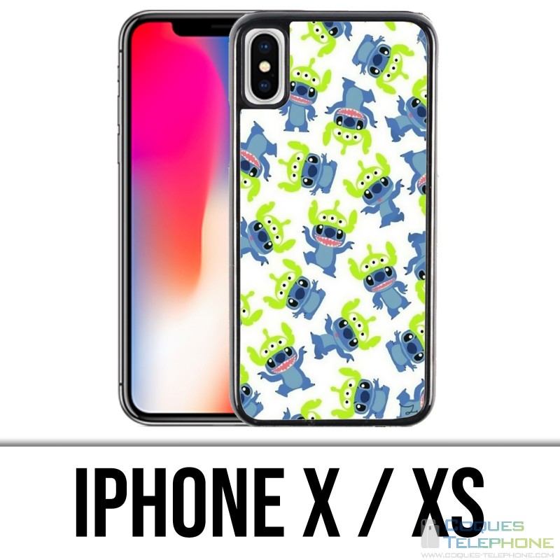 Coque iPhone X / XS - Stitch Fun
