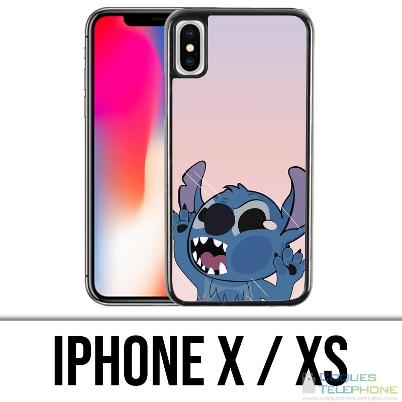 Coque iPhone X / XS - Stitch Vitre