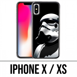 Coque iPhone X / XS - Stormtrooper Ciel