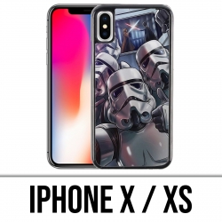Custodia per iPhone X / XS - Stormtrooper