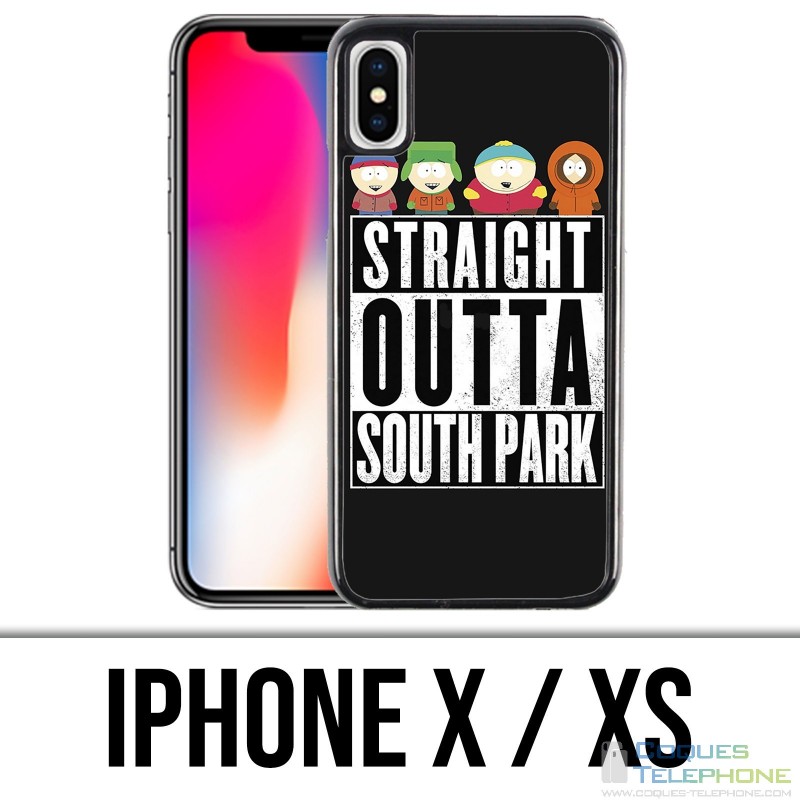 Coque iPhone X / XS - Straight Outta South Park