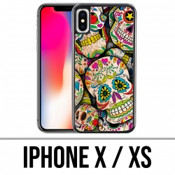 Coque iPhone X / XS - Sugar Skull