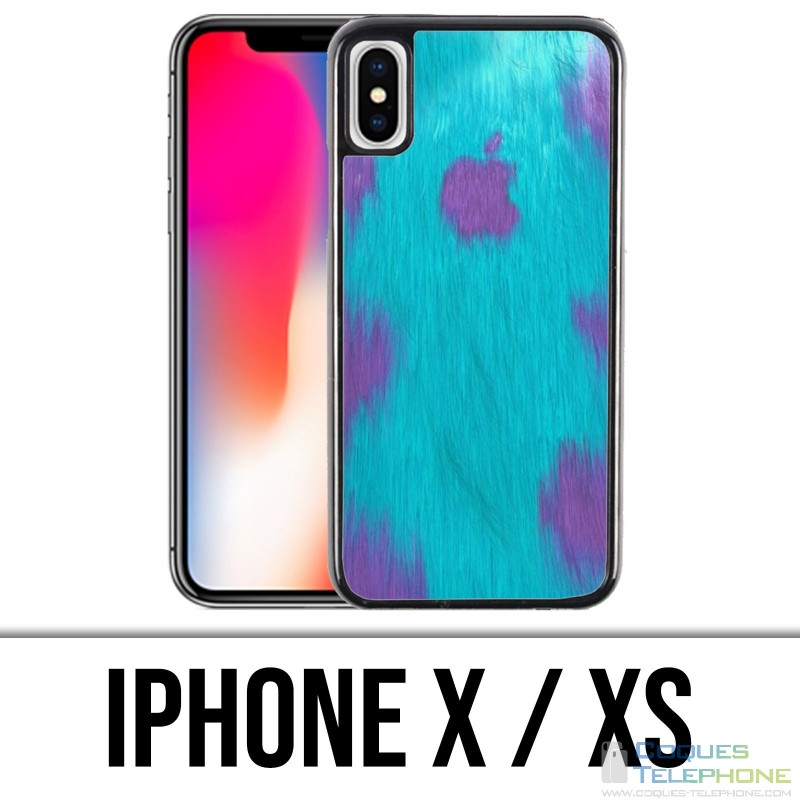 Coque iPhone X / XS - Sully Fourrure Monstre Cie