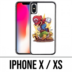 Coque iPhone X / XS - Super Mario Tortue Cartoon