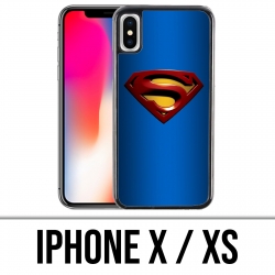 Custodia per iPhone X / XS - Logo Superman