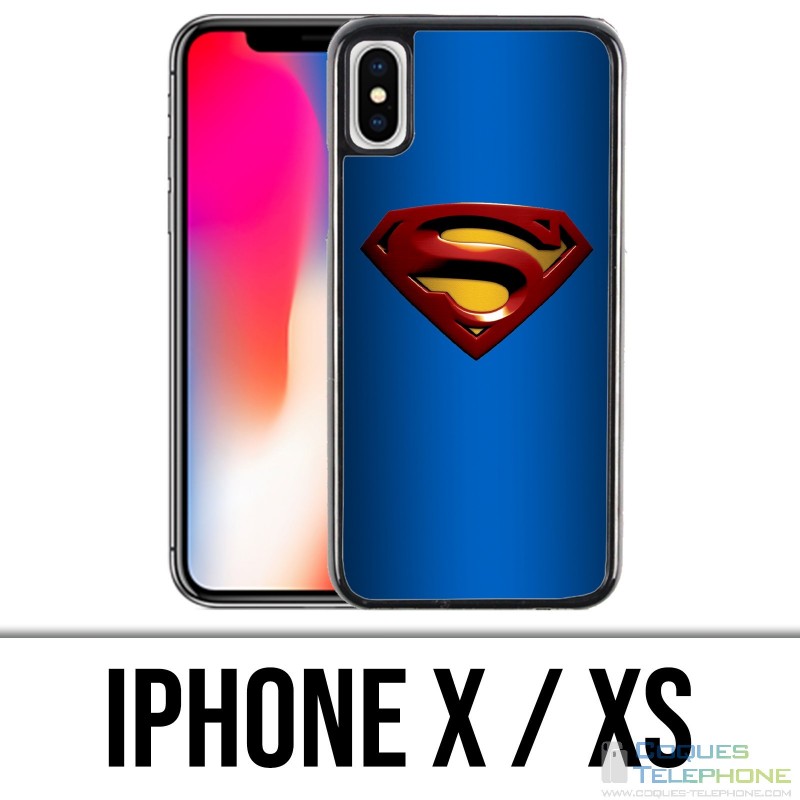 Custodia per iPhone X / XS - Logo Superman