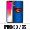 X / XS iPhone Case - Superman Logo
