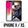 Coque iPhone X / XS - Superman Wonderwoman