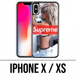 Custodia per iPhone X / XS - Supreme Fit Girl