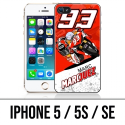 Coque iPhone 5 / 5S / SE - Marquez Cartoon