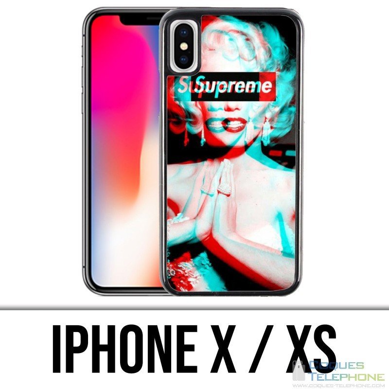 Custodia iPhone X / XS - Suprema Marylin Monroe