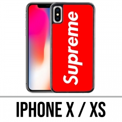 Coque iPhone X / XS - Supreme