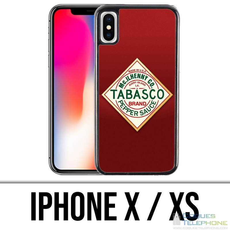 Coque iPhone X / XS - Tabasco