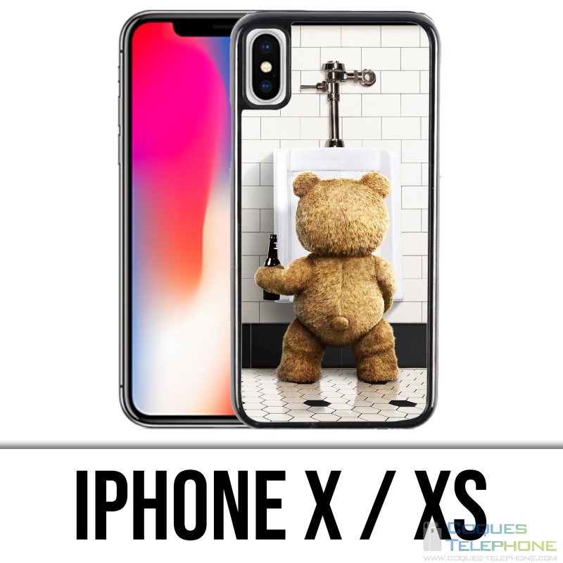 X / XS iPhone Schutzhülle - Ted Toilet