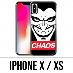 Funda iPhone X / XS - El Joker Chaos