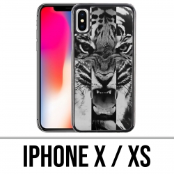 Funda para iPhone X / XS - Tiger Swag 1