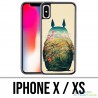 X / XS iPhone Case - Totoro Drawing