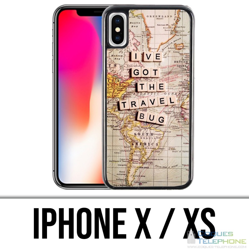 X / XS iPhone Case - Travel Bug