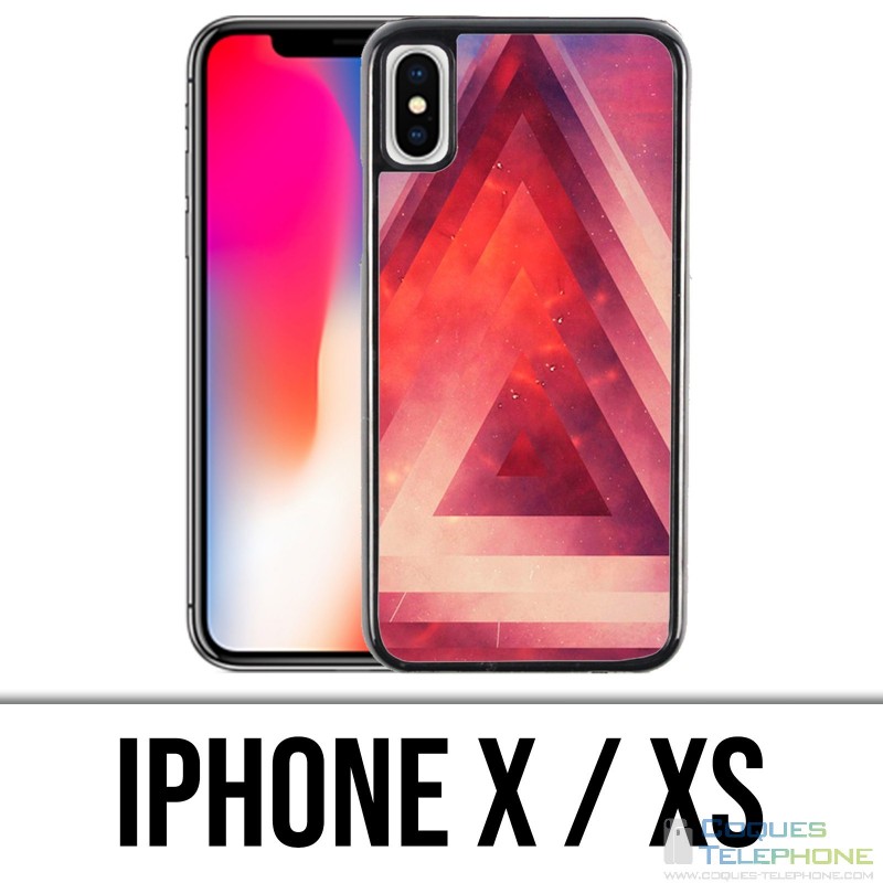 Funda iPhone X / XS - Triángulo abstracto