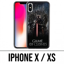 Custodia per iPhone X / XS - Vador Game Of Clones