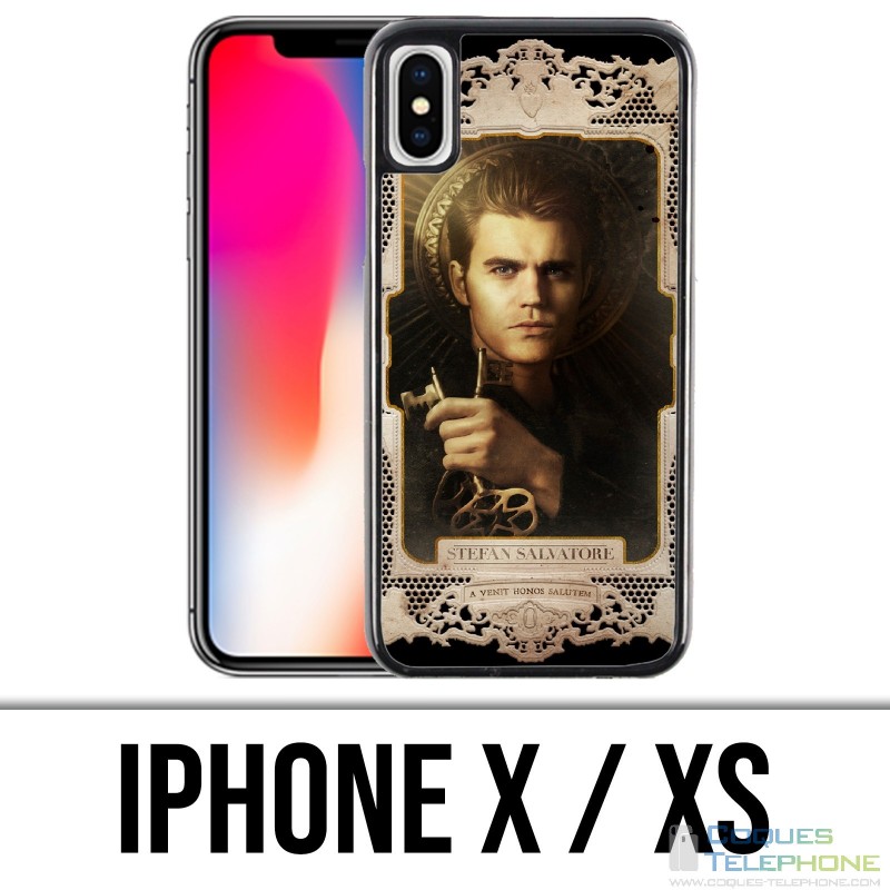 Coque iPhone X / XS - Vampire Diaries Stefan