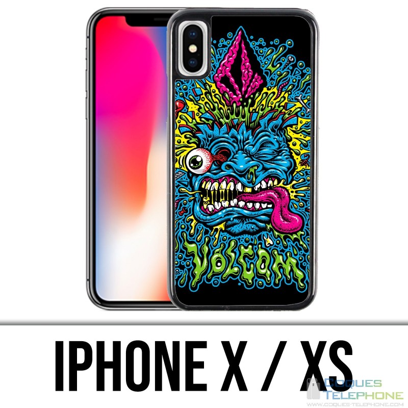 Coque iPhone X / XS - Volcom Abstrait
