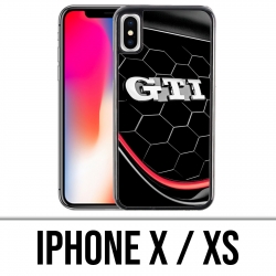 Custodia per iPhone X / XS - Logo Vw Golf Gti