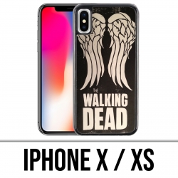 Coque iPhone X / XS - Walking Dead Ailes Daryl