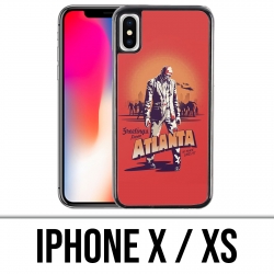 X / XS iPhone Fall - gehende tote Grüße von Atlanta