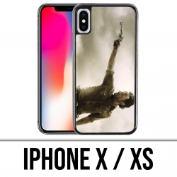 Coque iPhone X / XS - Walking Dead Gun