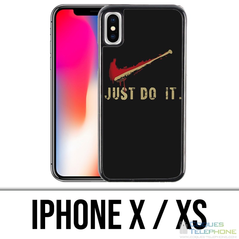 X / XS iPhone Case - Walking Dead Negan Just Do It